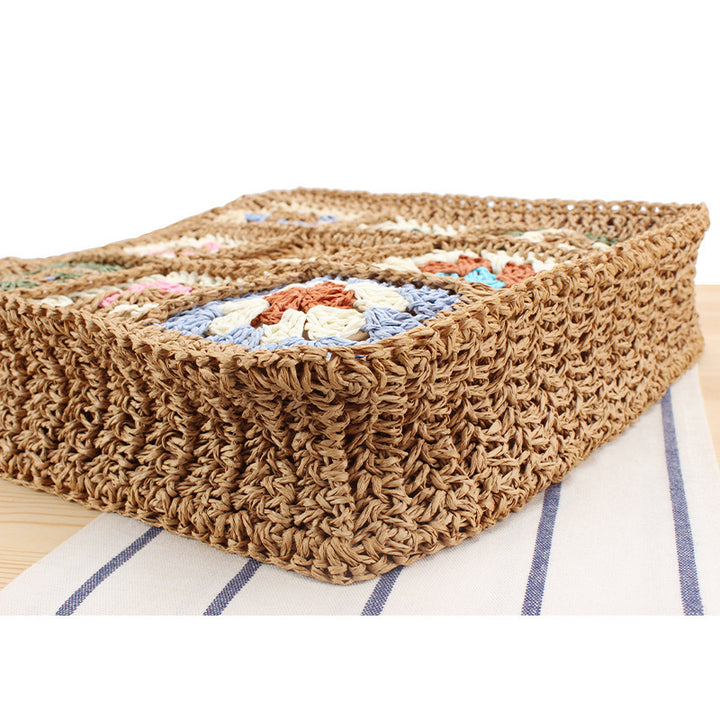 Handmade Shoulder Bag In Floral Patchwork Design Bowlift