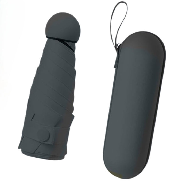 Compact automatic windproof travel umbrella with fiberglass ribs and ergonomic handle Bowlift