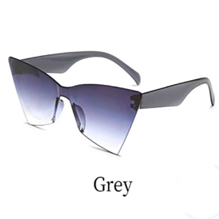 Women's Fashion Transparent Sunglasses Bowlift