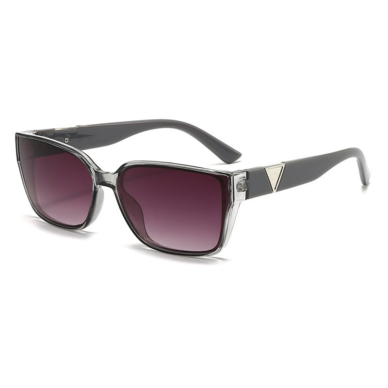Women's oversized square sunglasses with elegant accents Bowlift