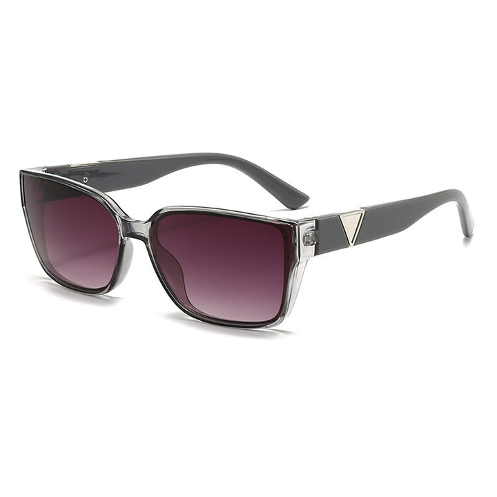 Women's oversized square sunglasses with elegant accents Bowlift