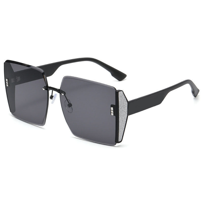 Women's oversized square sunglasses with UV protection Bowlift