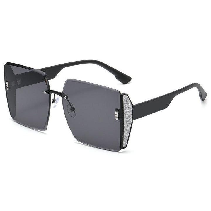 Women's oversized square sunglasses with UV protection Bowlift