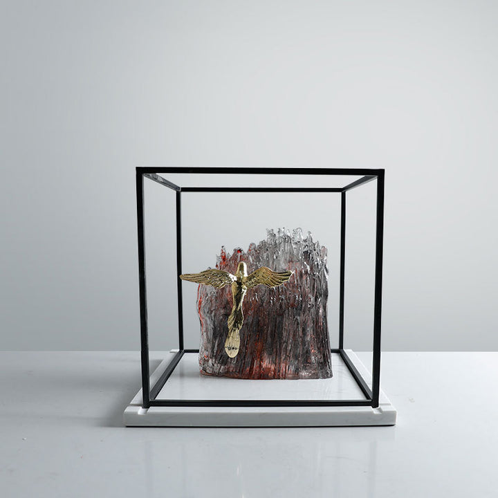 Artistic Glass Sculpture