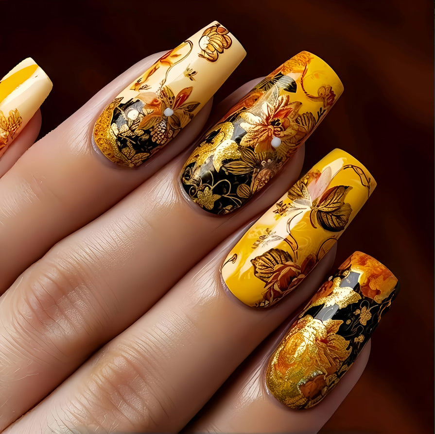 Artful Nail Extensions with Elegant Tips Bowlift