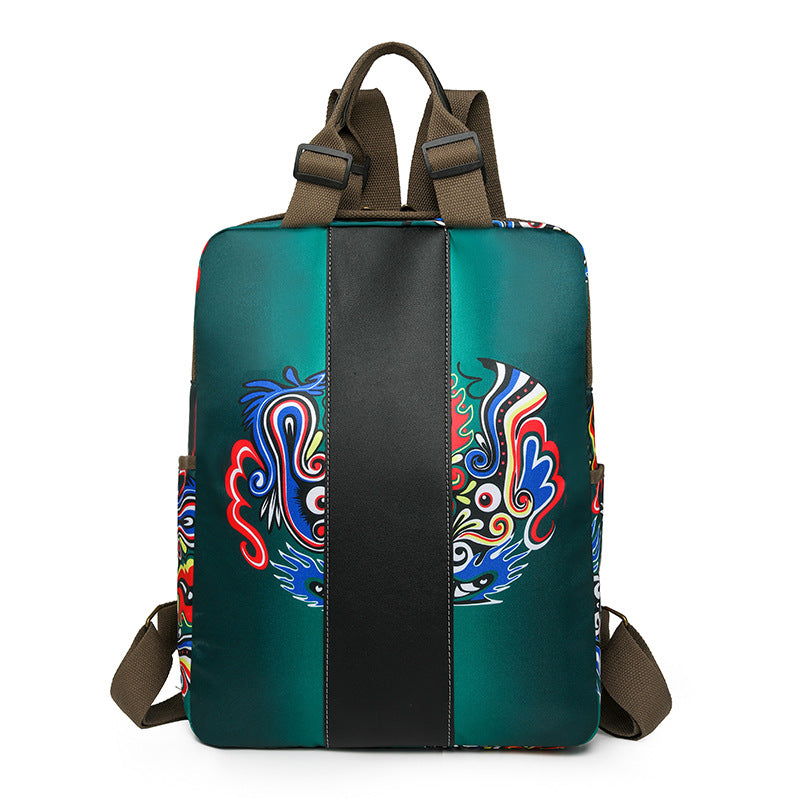 Stylish Animal Print Backpack
