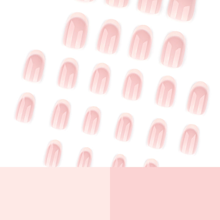 Elegant stiletto nails with classic French tip Bowlift