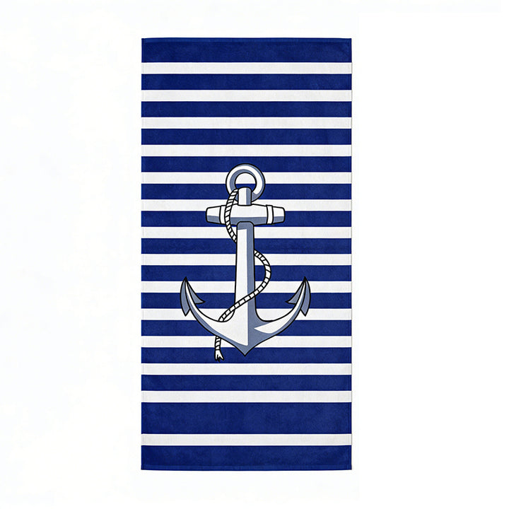 Beach towel with tropical flamingo pattern Bowlift