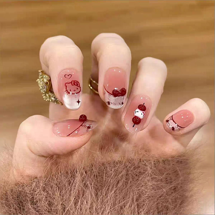 Premium Ocean-Inspired Press-On Nail Extensions Bowlift