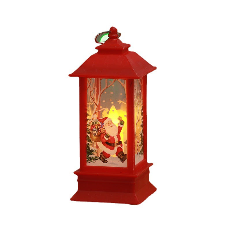Nostalgic Christmas lantern with LED light Bowlift