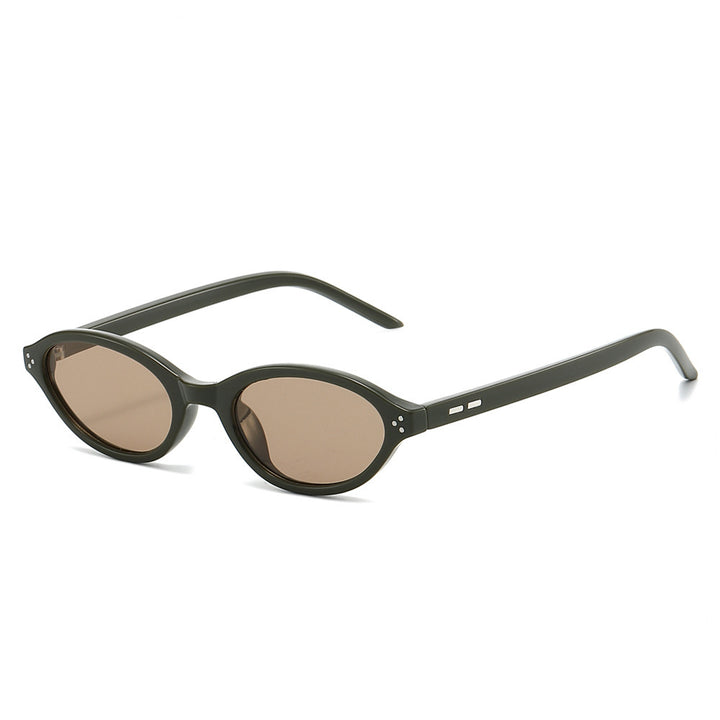 Retro-Inspired Oval Frame Sunglasses Bowlift 1787812534