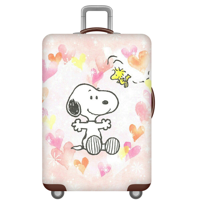 Women's Hardshell Travel Suitcase with Floral Decoration Bowlift