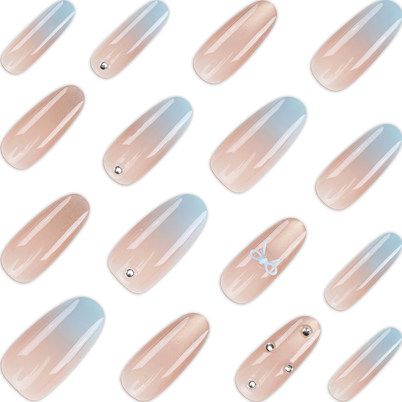 Ombre Decorative Press-On Nails Bowlift