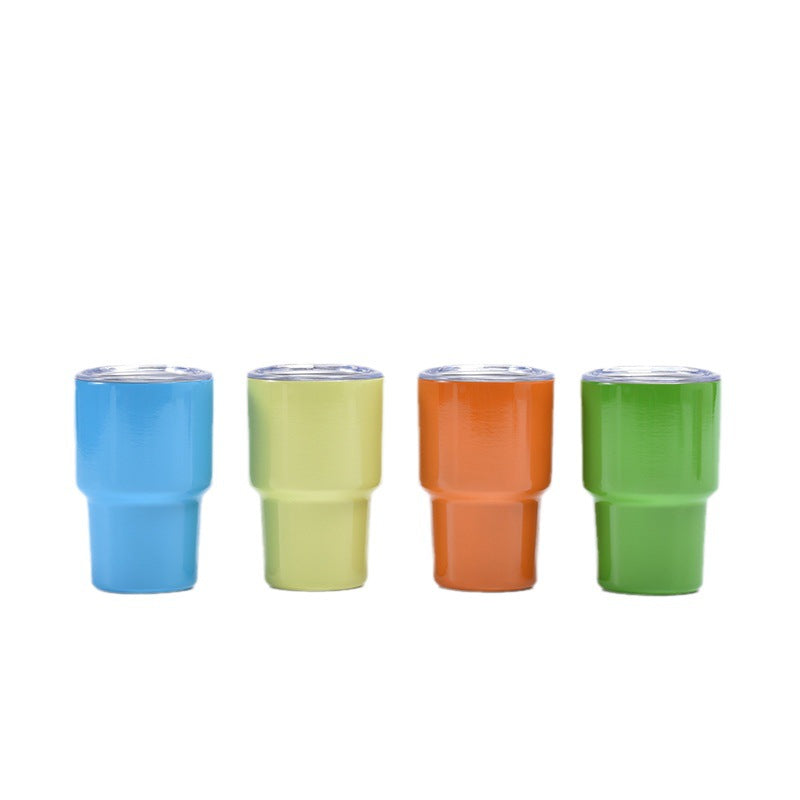 Unisex Insulated Drinking Cup with Stainless Steel Straw Bowlift