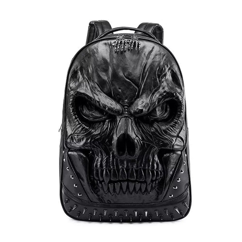 Creative backpack with skull design Bowlift