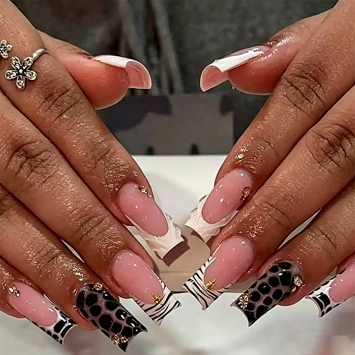 DIY Artificial Nail Set with Various Designs Bowlift