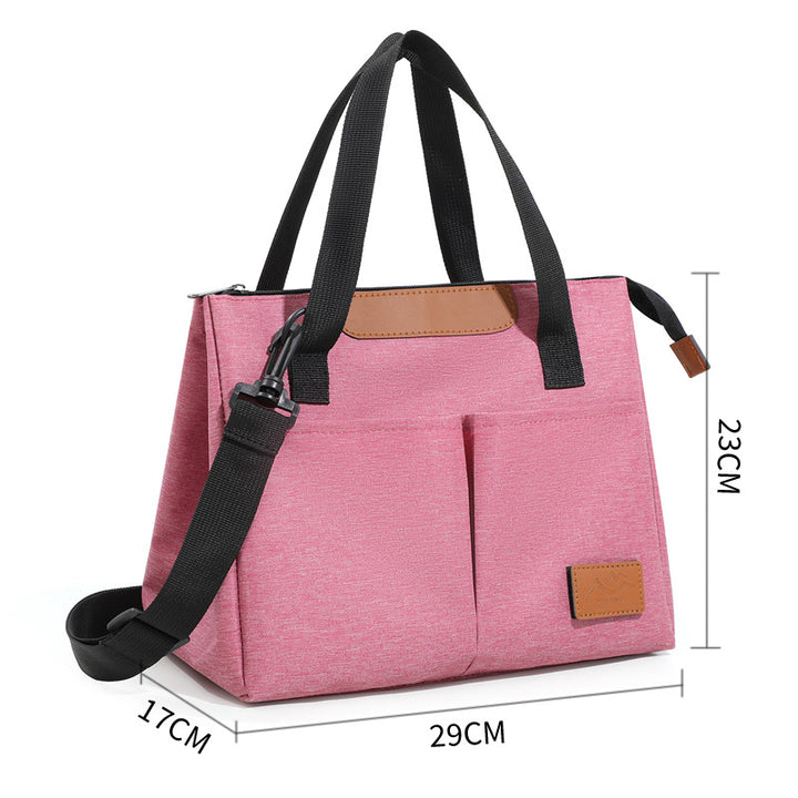 Insulated Multi-Pocket Lunch Tote Bowlift