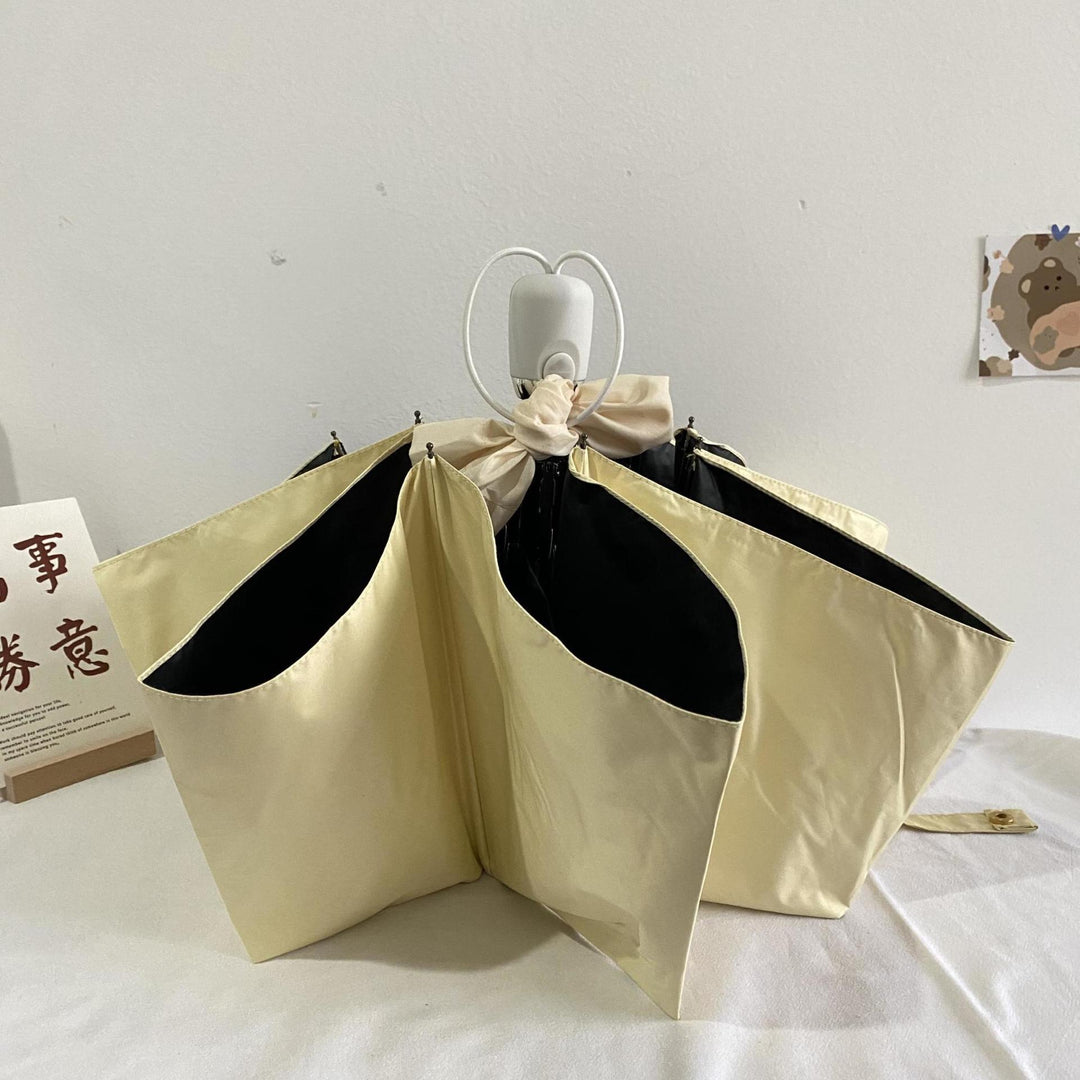 Ladies Folding Umbrella with Stylish Design and Strong Wind Resistance Bowlift