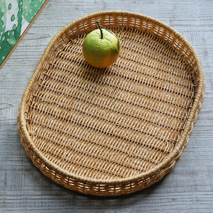 Handwoven Decorative Serving Tray Bowlift 1783754312