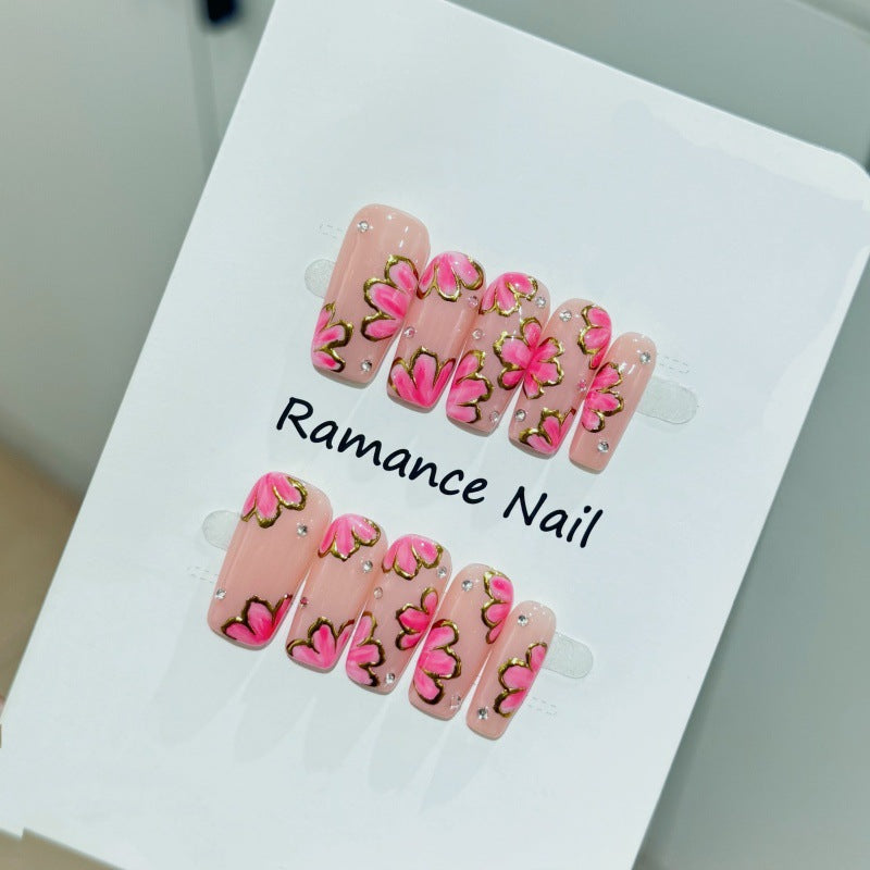 Floral Blossom Nail Art Set Bowlift