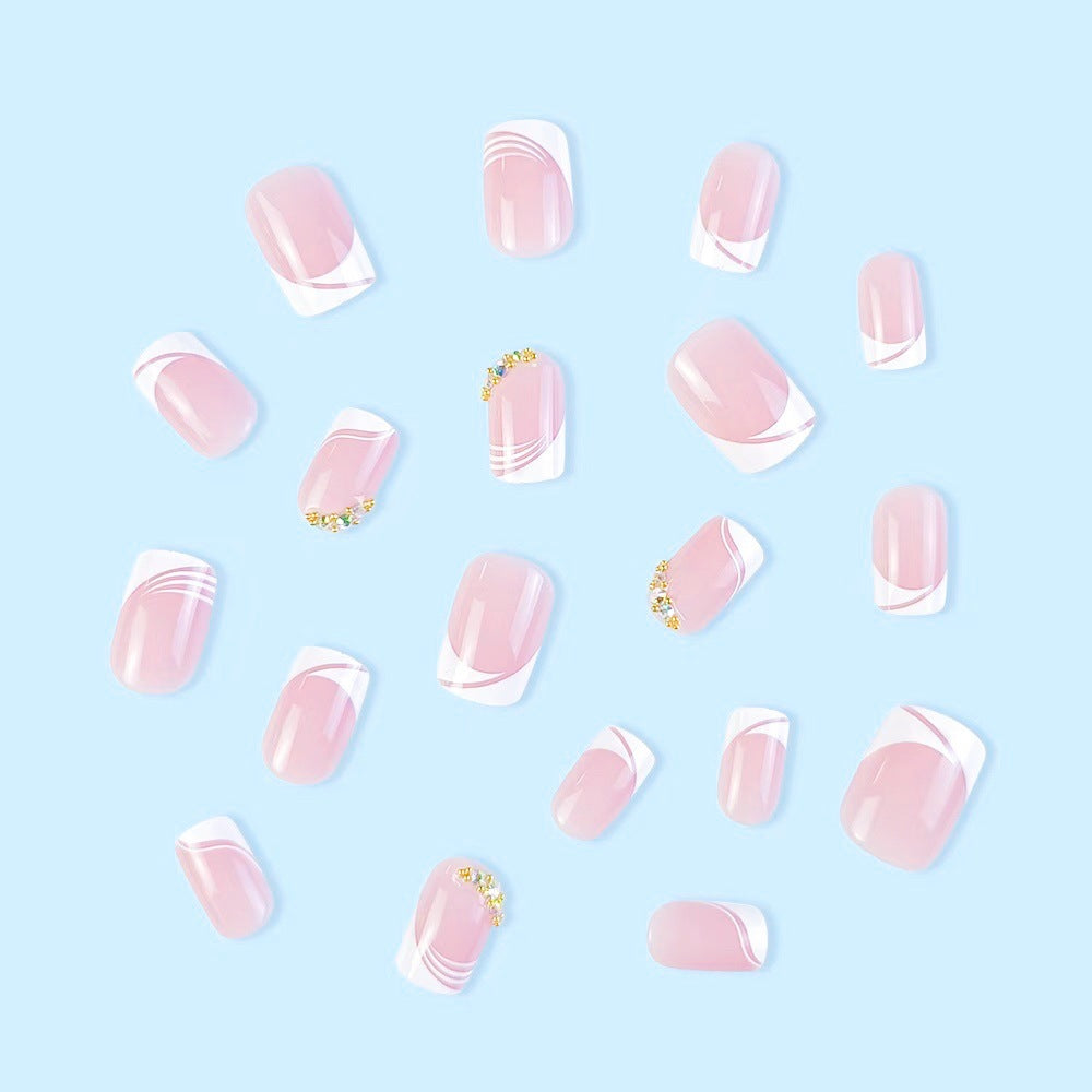 Nail art design with elegant accents Bowlift