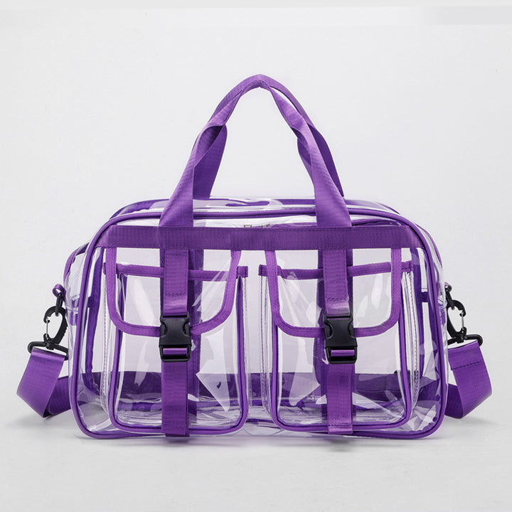 Transparent tote bag with multiple compartments Bowlift