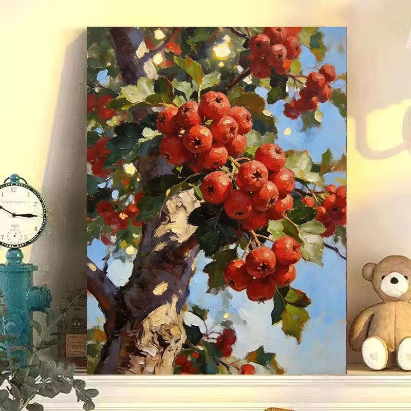 Pear-Themed Kitchen Wall Art Print Bowlift