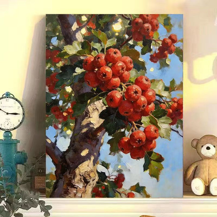 Pear-Themed Kitchen Wall Art Print Bowlift