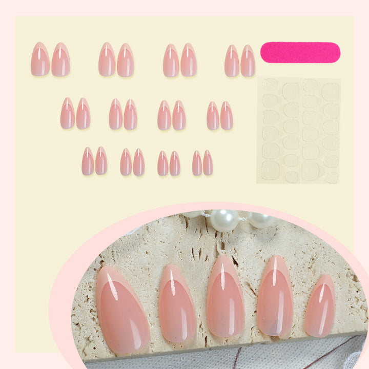Premium Press-On Nail Tips Set Bowlift
