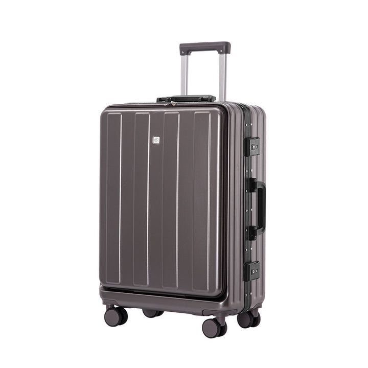 Durable Hard-Shell Travel Suitcase Bowlift