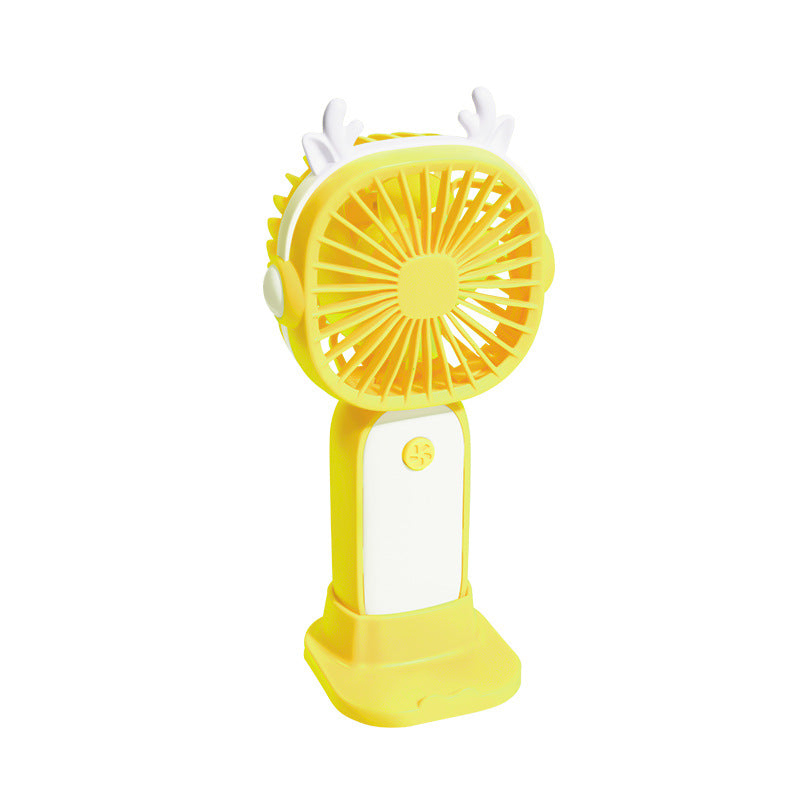 Ladies portable hand fan in cute cat design Bowlift