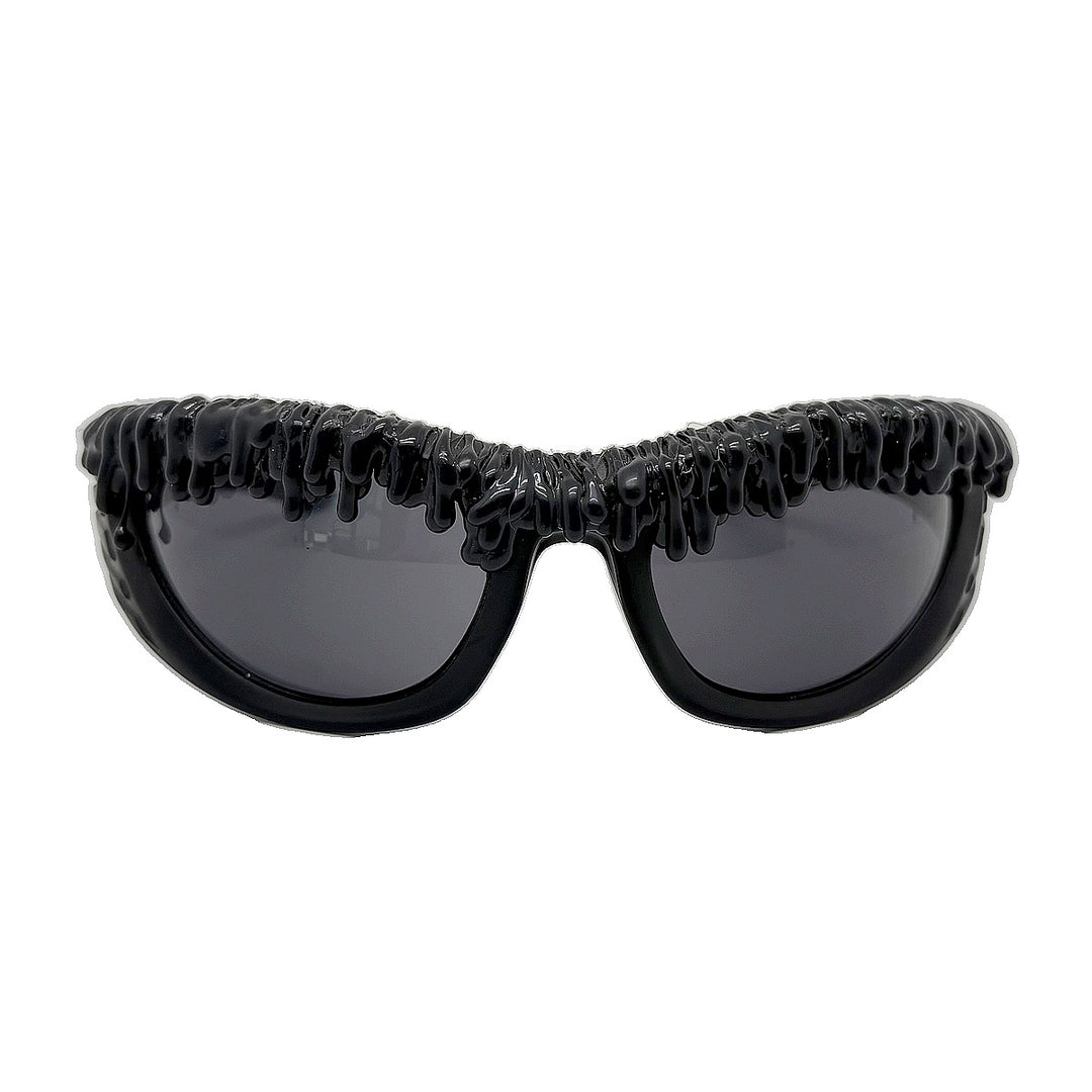 Women's trendy sunglasses with creative liquid frame Bowlift