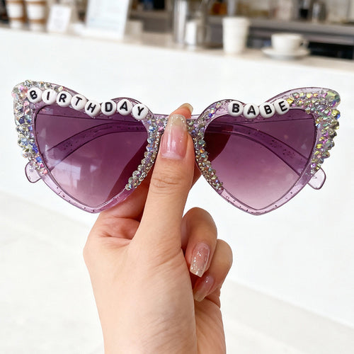 Heart-Shaped Statement Sunglasses Bowlift