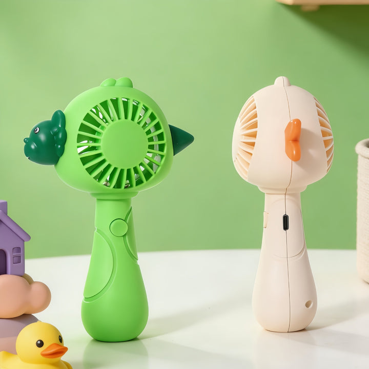 Ladies Hand Fan in Original Animal Design Bowlift