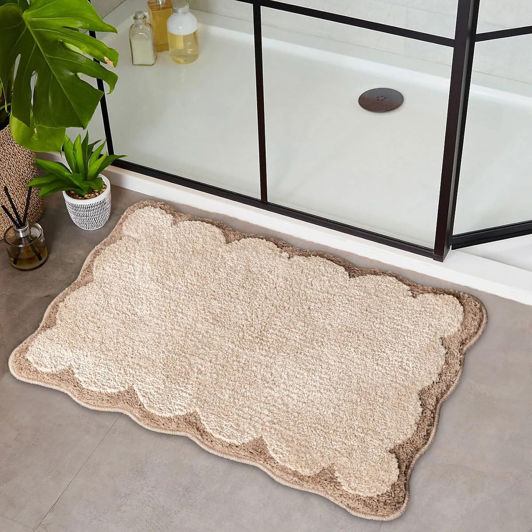 Plush Bath Mat Bowlift