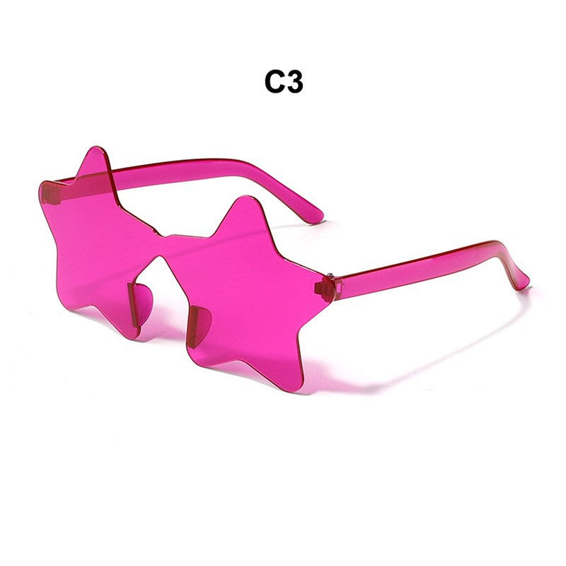 Ladies Star-Shaped Sunglasses Bowlift