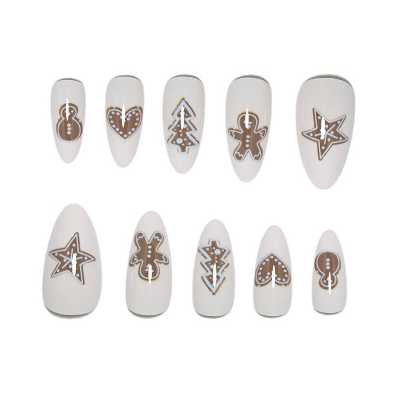 Festive Themed Press-On Nail Set Bowlift