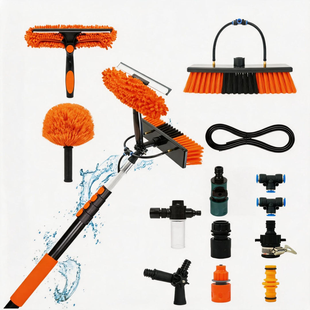 Multi-Function Cleaning Brush System Bowlift