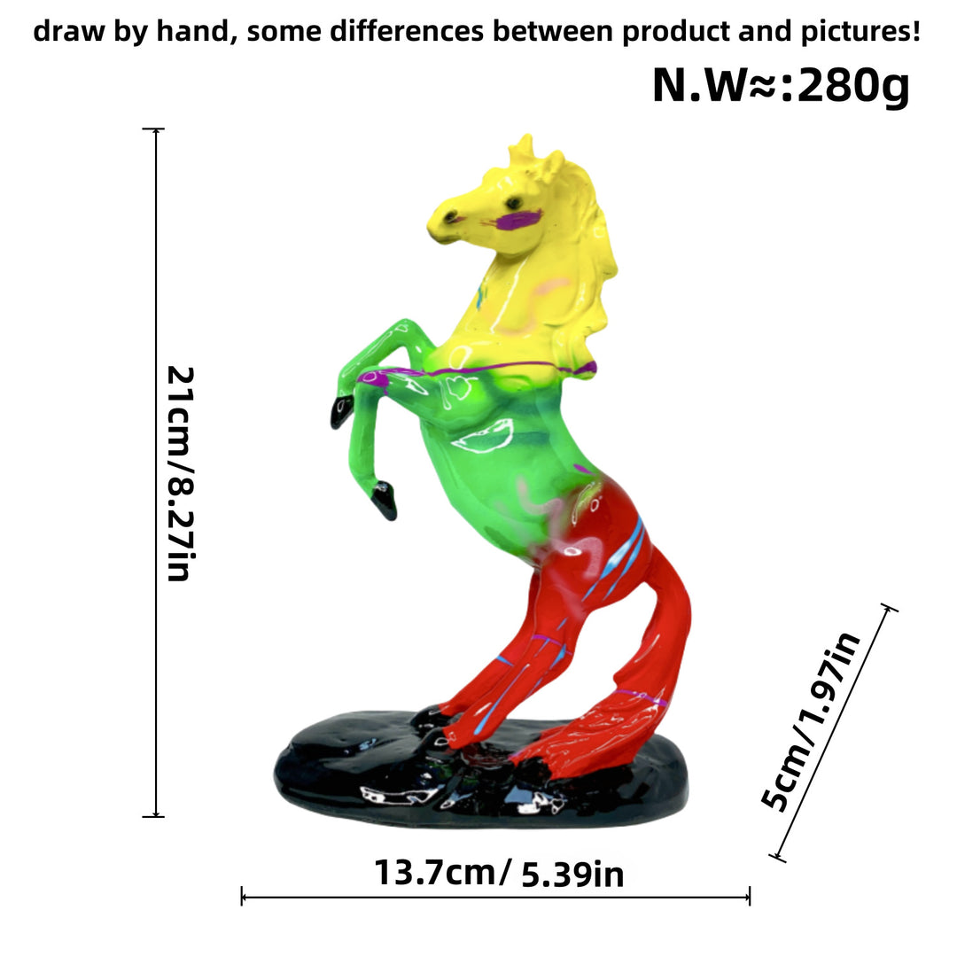 Artistic horse figurine in modern design Bowlift