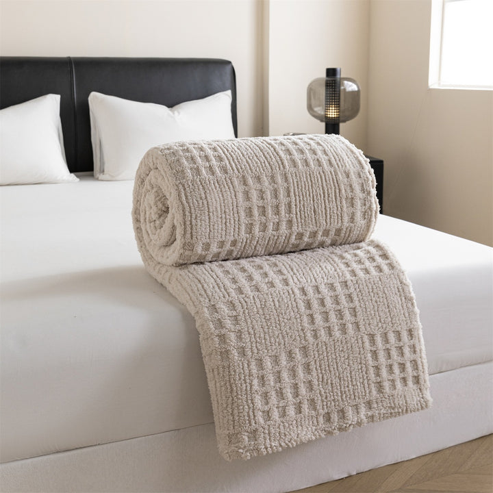 Unisex Soft Touch Throw Blanket Bowlift