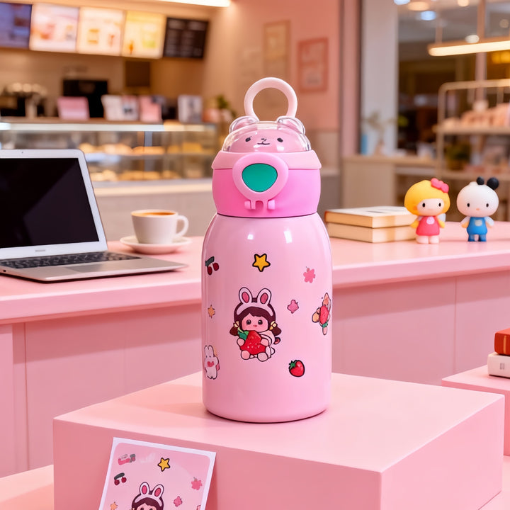 Women's water bottle with unique astronaut design Bowlift