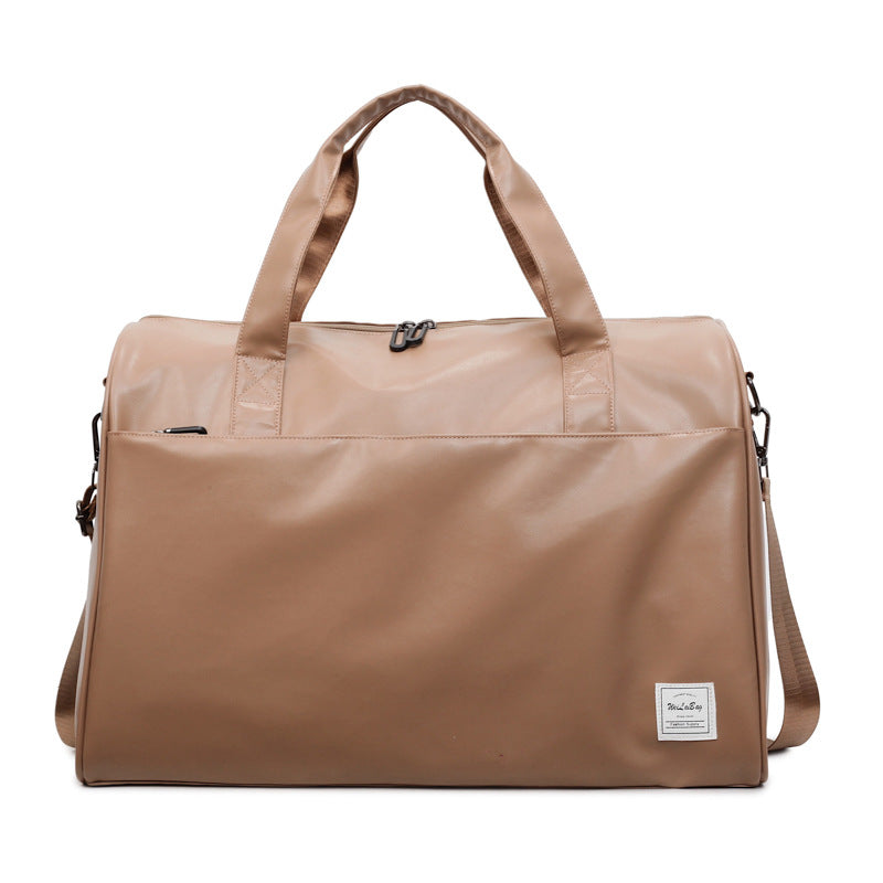 Premium Leather Travel Duffel