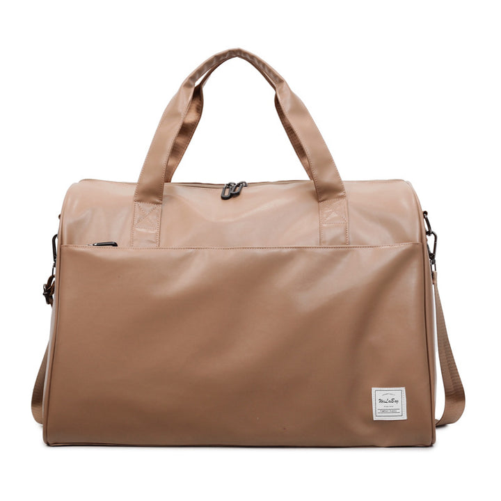 Premium Leather Travel Duffel