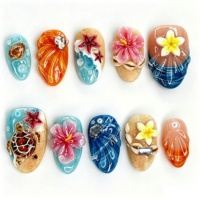 Luxury Nail Art Set with Galactic Designs Bowlift