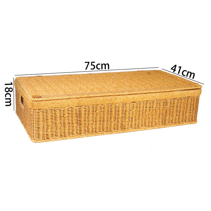 Large Woven Storage Chest Bowlift 1789536376