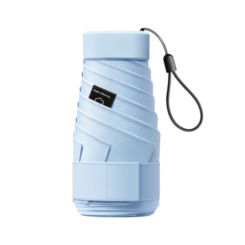 Women's compact mini rain umbrella with optimized wind resistance Bowlift