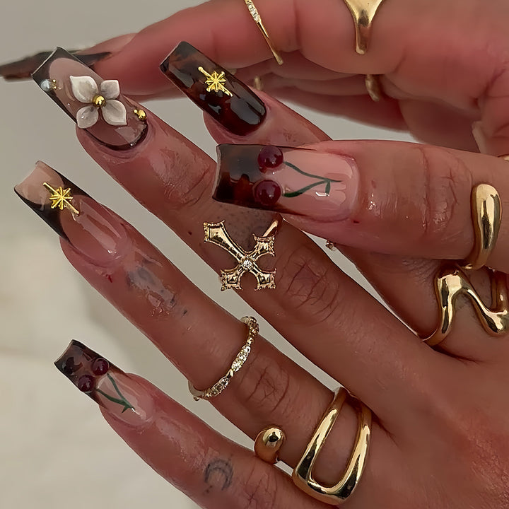 Artistic Acrylic Nail Extensions Bowlift