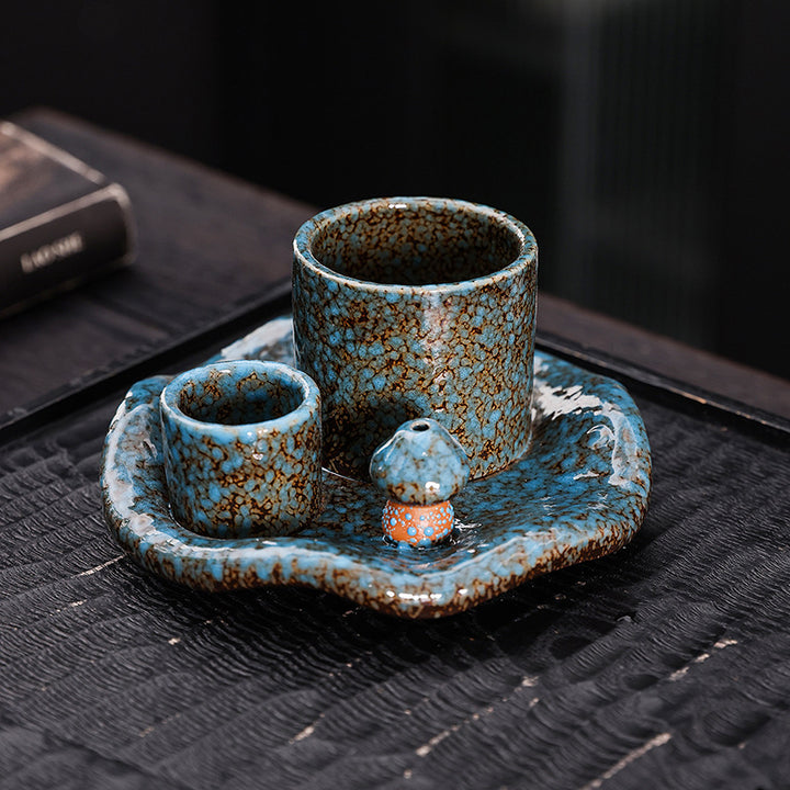 Artistic Ceramic Incense Holder