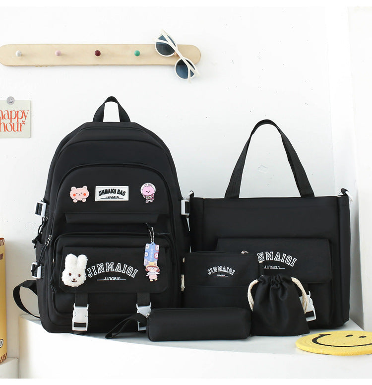 Multi-Compartment School Backpack Bowlift