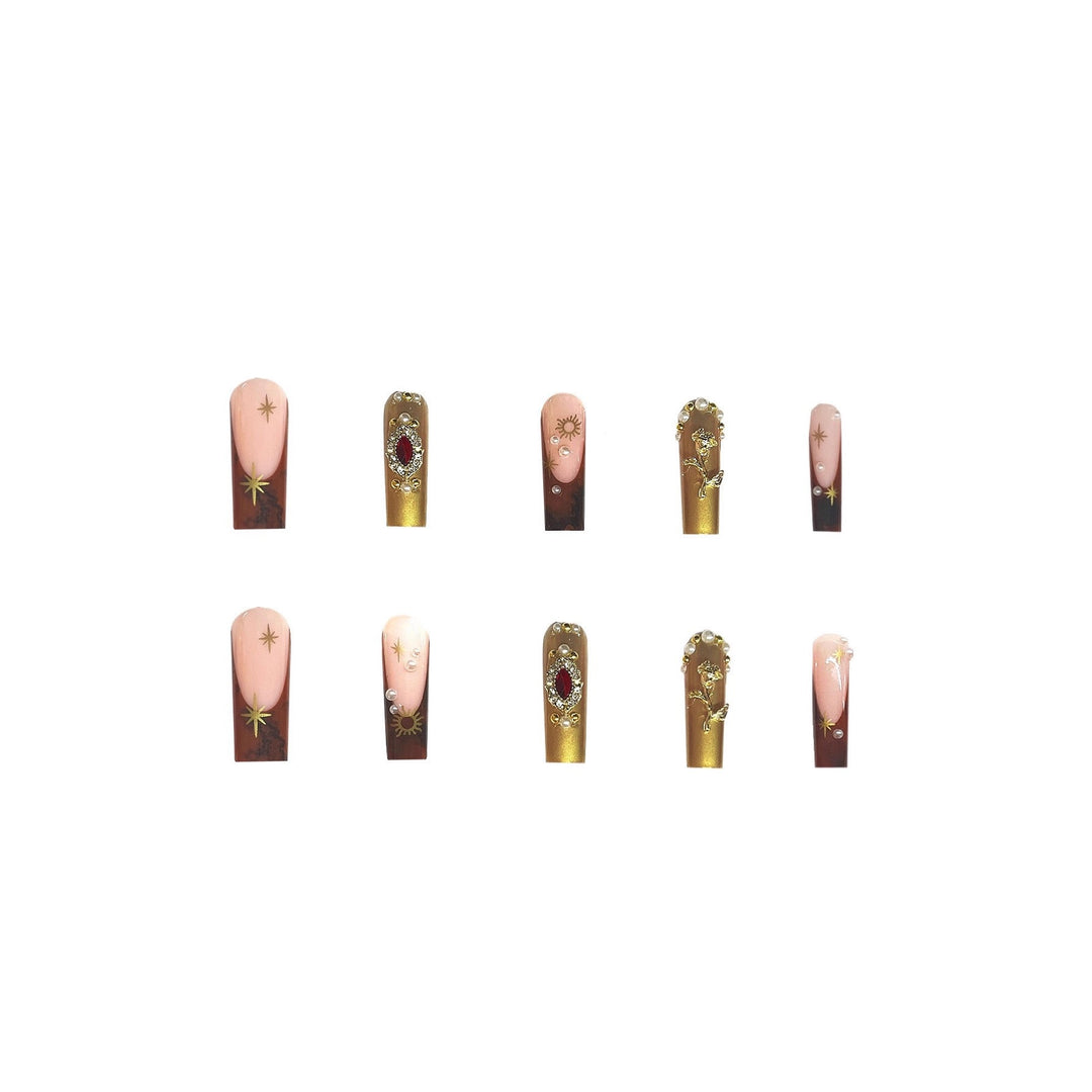 Glamorous 3D Nail Art Tips Bowlift